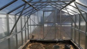 Дешёвая теплица 2,7х4 из профилей для гипсокартона своими руками