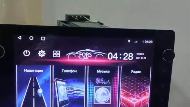 Магнитола FORS.auto с крутилками смотреть онлайн