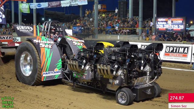 World's Most Powerful Tractors! Super Modified Tractor Pulling. Goshen, IN 2021.