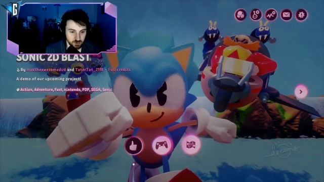 ZakiTayTay’s Dream Factory | Ep 6 | Sonic the Hedgehog Games Made in Dreams! смотреть онлайн