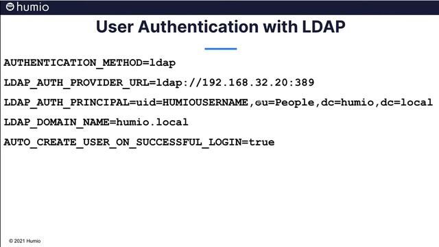 LDAP Authentication with Humio смотреть онлайн