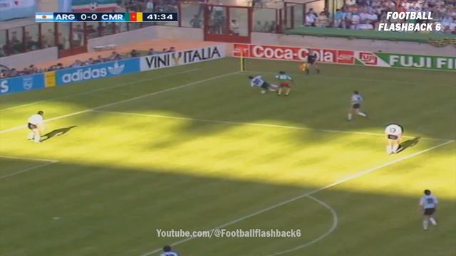 Argentina 0-1 Cameroon world cup 1990 | Full highlight | 1080p HD - Maradona смотреть онлайн