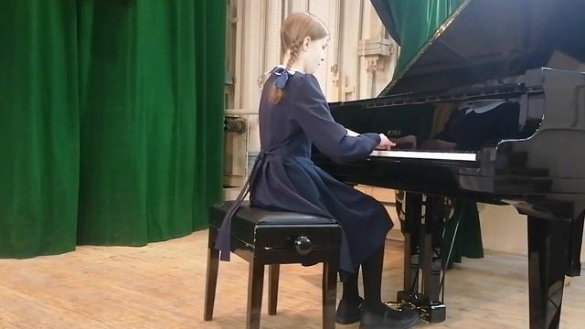 Шавлохова Ева Александровна 12 лет. Х. Заимов "Вальс-Шутка" смотреть онлайн