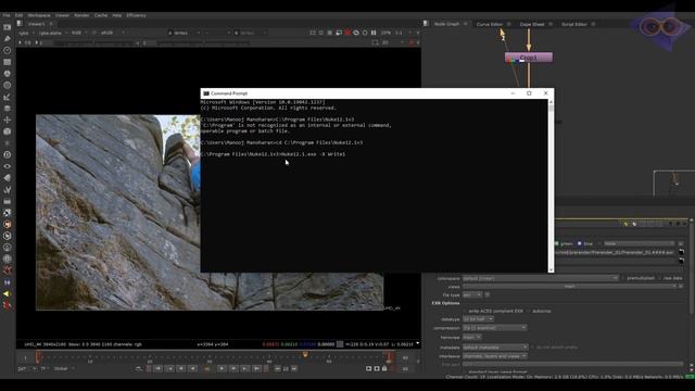 Nuke tutorial | How to render a nuke script using command prompt in Windows смотреть онлайн