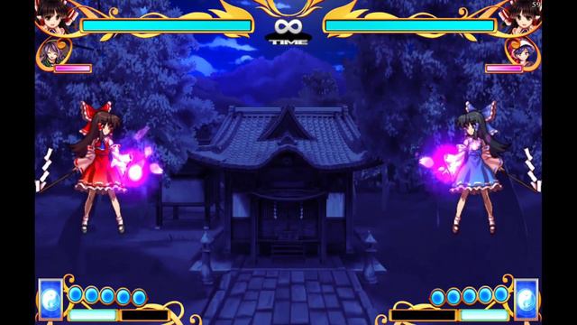 SPELL CARDS AT THE SAME TIME reimu hakurei смотреть онлайн