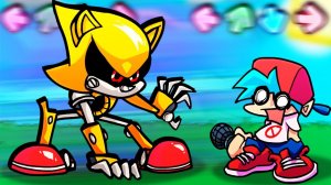 Босс Металлический СУПЕР СОНИК и Изумруд ХАОСА ► Friday Night Funkin' vs Stardust Showdown