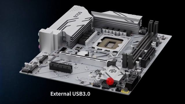HUANANZHI B760M-D4 motherboard video смотреть онлайн