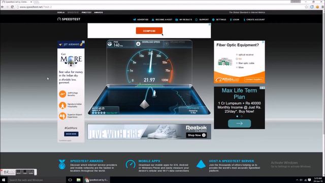 Reliance Jio 4G awesome speed touched 6Mbps in IDM, watch 1080p FULL HD video without buffering смотреть онлайн