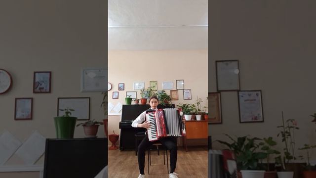 Касап Ольга. 12 лет.Аккордеон-солист."Цыганские напевы". смотреть онлайн