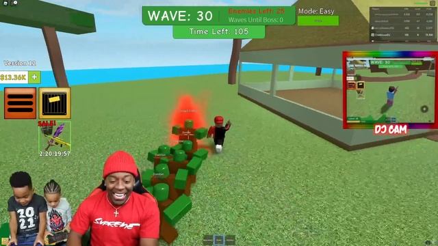 2 PLAYER ZOMBIE APOCALYPSE IN ROBLOX WITH THE PRINCE FAMILY смотреть онлайн