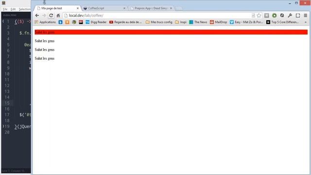 Tutoriel CoffeeScript : CoffeeScript смотреть онлайн