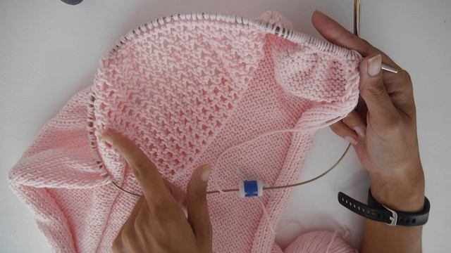 Розовый топ с ажурным узором // Мастер-класс смотреть онлайн