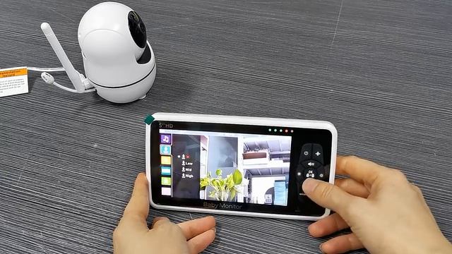 New 5 inch Video Baby Monitor with Camera and Audio, 4X Zoom, 22Hrs Battery 1000ft Range 2-Way Audi смотреть онлайн