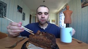 МУКБАНГАСМР ТОРТ МИНИСТЕРСКИЙ от Fantel КОФЕ ДЕСЕРТ СЛАДКИЙ МУКБАНГ EATINGASMRMukbang#240