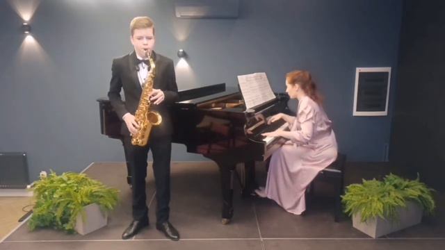 Попов Глеб, 13 лет. Э. Бозза "Ария" смотреть онлайн