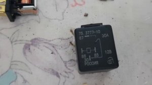 Лада Granta, К-4 Реле проблема и решение