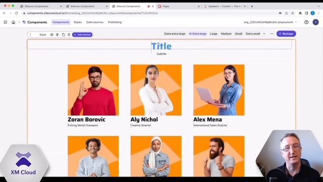 Demo: Sitecore XM Cloud - Using Components & External Data Sources | headless cms смотреть онлайн