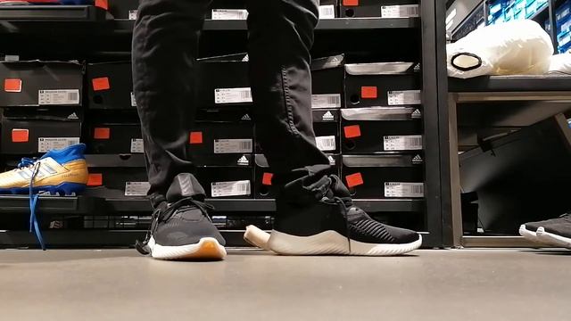Adidas Alphabounce RC 2 M REVIEW & ON-FEET Test (Black) смотреть онлайн