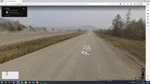 Путешествие МОСКВА-МАГАДАН на Google карте. Магаданская область. Сусуман. Холодный. Часть #108