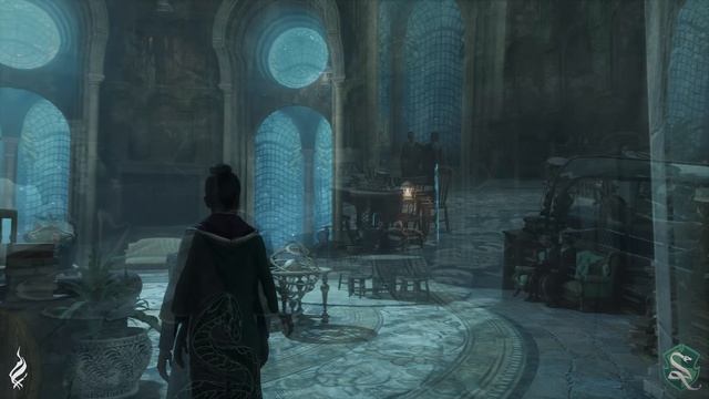 Hogwarts Legacy - Tour The Slytherin Common Room [4K]