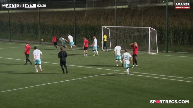 ХАЙЛАЙТЫ : ИНАЛ - А-ТРЭВЛ . 🔵 19-й тур Первой лиги ЛФЛ КБР сезона 2021. смотреть онлайн