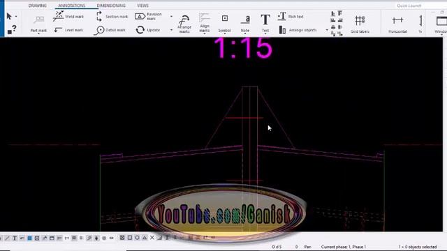 Tekla Structures Complete Project 4 PEB Part-4 (GA Drawings, Reports) смотреть онлайн