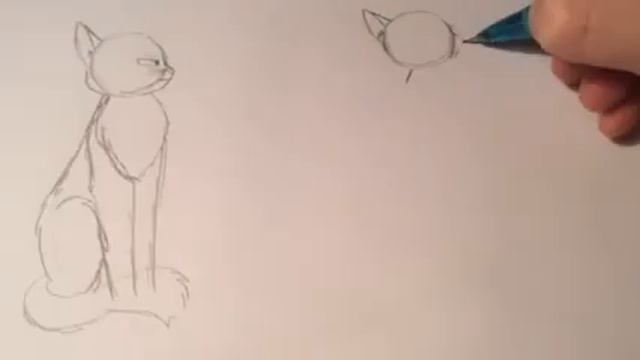 Рисую котов-воителей. Звездоцап и Златошейка. 1 часть смотреть онлайн