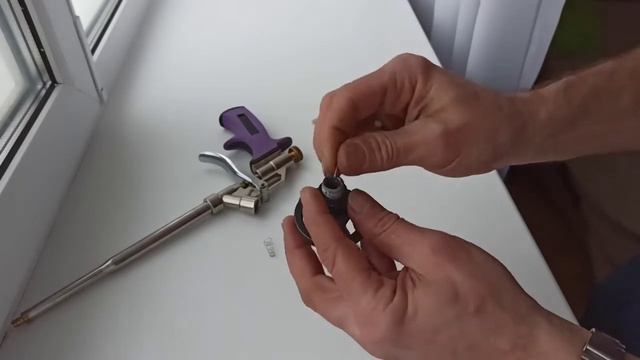 Переделываем впускной КЛАПАН на пенном пистолете смотреть онлайн