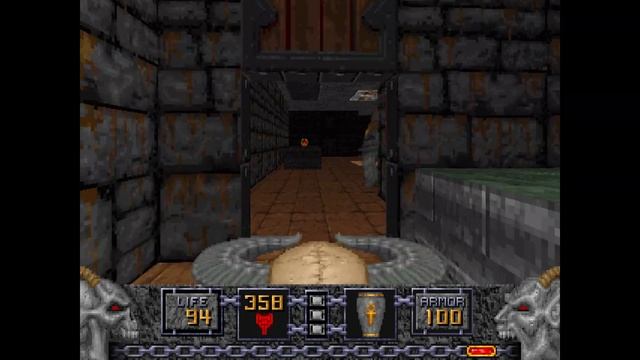 Heretic: Shadow of the Serpent Riders (Black Plague 100%) Walkthrough (E6M1: Raven's Lair) смотреть онлайн