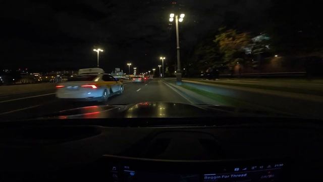 M5CS. STOCK. ПРОХВАТ ПО ЦЕНТРУ. ВСТРЕТИЛ ЛЕГЕНДУ M5 E60 #dashcam #f90