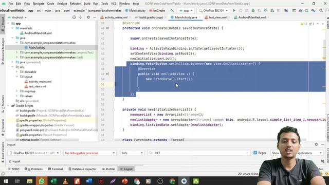 Lec-54_JSON Parsing-Fetching Data From WEB API| Mobile Application Development| Computer Engineerin смотреть онлайн