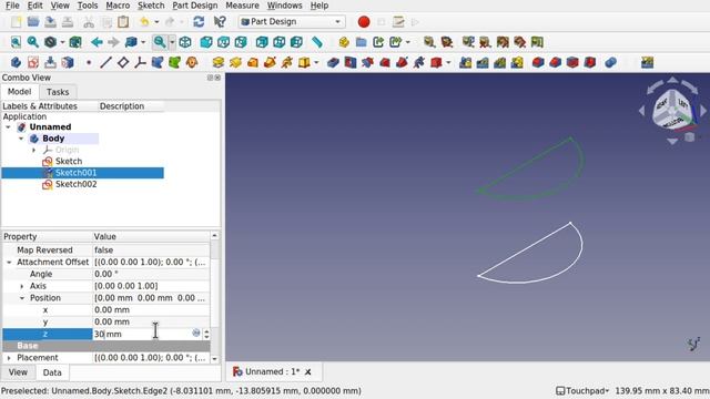 Understanding FreeCAD Lesson 10: Creating / using Additive Lofts | Part Design | Beginners Tutorial смотреть онлайн