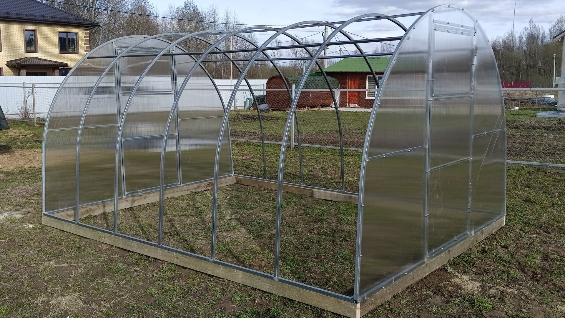 Установка теплицы 3х4 метра. смотреть онлайн