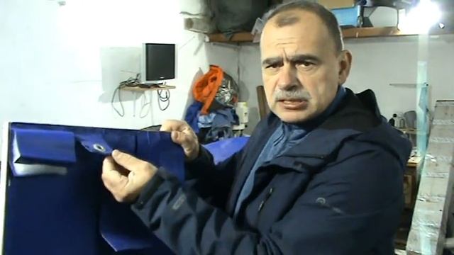 Утепленная моющааяся штора из ПВХ для гаража, ангара, мастерской смотреть онлайн