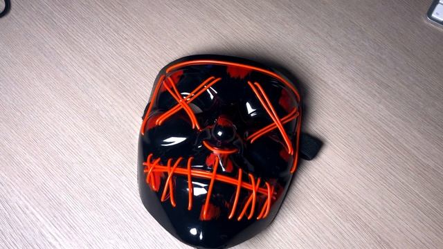 ?LED МАСКА СВЕТЯЩИЕСЯ В ТЕМНОТЕ для ХЭЛЛОУИН с КИТАЯ | Led Mask Halloween Party
