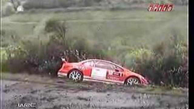 Rally Germany 2005 (аварии) смотреть онлайн