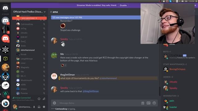 HACKTHEBOX Official Discord AMA смотреть онлайн
