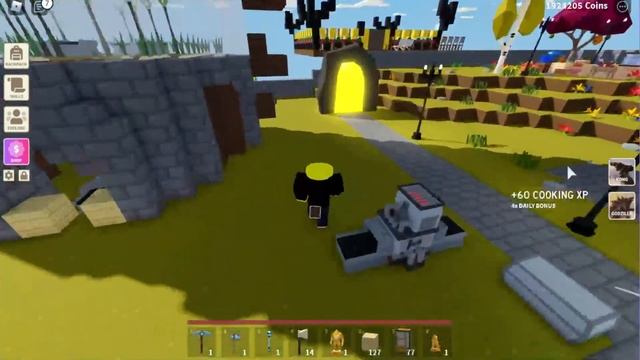 СТРИМ! Обнова в роблокс скайблок! смотреть онлайн