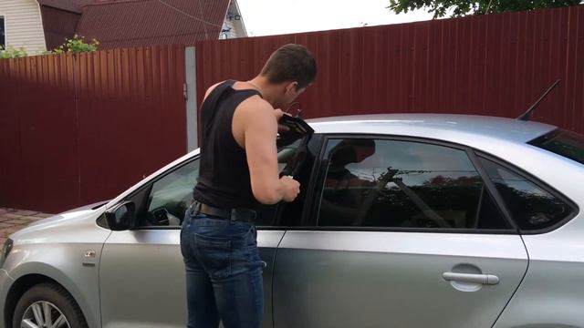 Как Открыть Фольксваген Поло #какоткрытьполо (1) смотреть онлайн