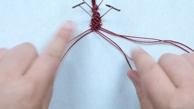 DIY macrame bangle/ring смотреть онлайн