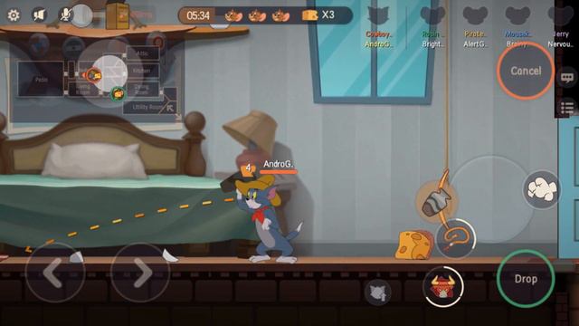 Tom and Jerry Chase - Gameplay Walkthrough Part 4 (iOS, Android) смотреть онлайн