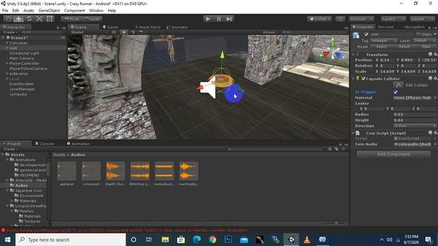 Endless Runner Game Course Unity 3d In Urdu/Hindi | #26 Coin Score System Unity