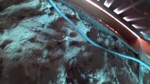 баня из опилок два года .