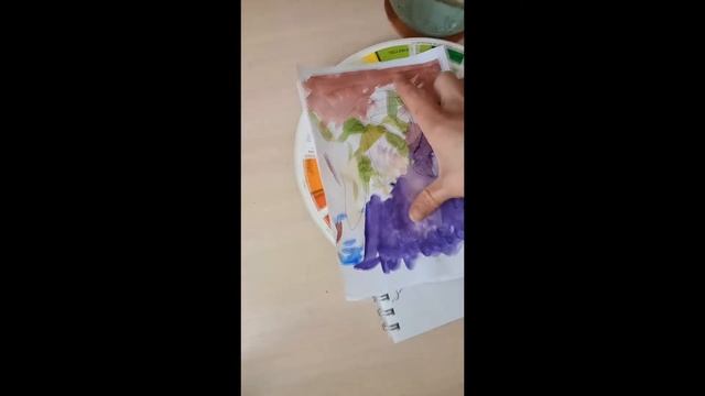 Цветовой круг. Стрим от 16.05.17 Watercolor wheel смотреть онлайн