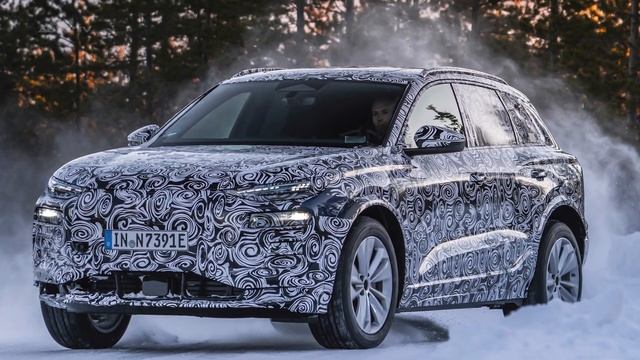 NEW 2024 Audi Q6 e-tron Prototype TESTING - First Look смотреть онлайн