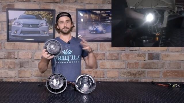Morimoto Super7 Bi-LED Modular 7" Jeep Headlights Now Available at Headlight Revolution смотреть онлайн