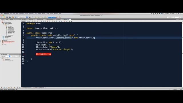 Curso Java - Orientação a Objetos: #Aula06 - Listas de Objetos Utilizando ArrayList смотреть онлайн