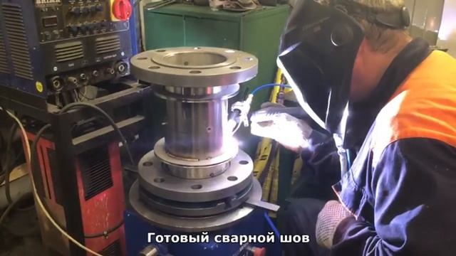 TIG-сварка горелкой Parker SGT18 смотреть онлайн
