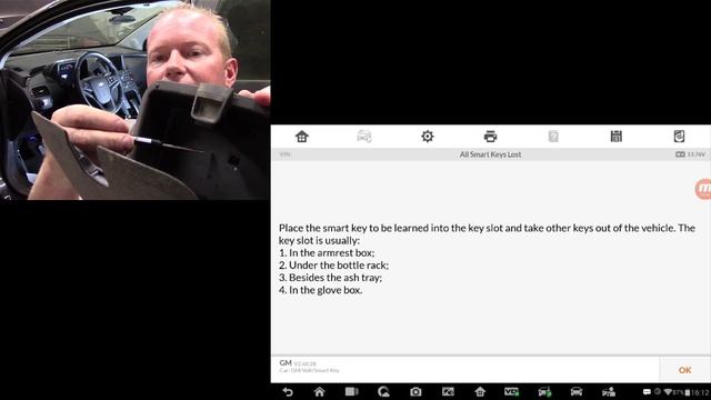 Chevy Volt Key Learn Using The Autel IM608 #auteltools