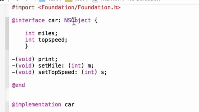 Objective C Programming - Tutorial 6 - Classes, Objects and Methods: Creating an Object смотреть онлайн